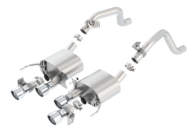 Borla 2014 Chevrolet Corvette C7 6.2L 8cyl S Type Exhaust w/ NPP Dual Mode (rear section only) thumbnail 4