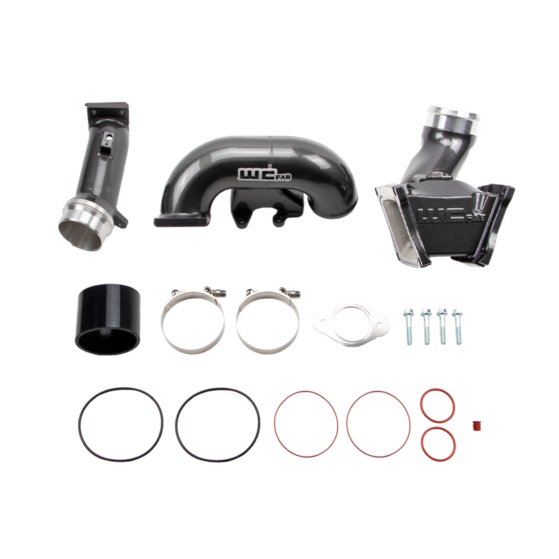 Wehrli 06-07 GM Duramax LBZ 3in Y-Bridge Kit - Bengal Grey