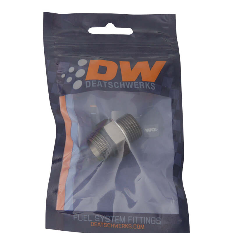 DeatschWerks 8AN ORB Male To 18 X 1.5 Metric Male (Incl O-Ring and Crush Washer) thumbnail 4