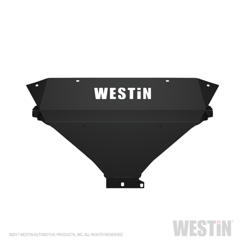Westin 2014-2018 Chevy Silverado 1500 Outlaw Bumper Skid Plate - Textured Black thumbnail 6