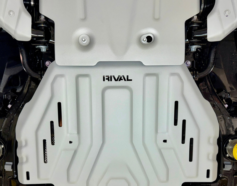 Rival 24-26 Toyota Tacoma i-Force Max Hybrid Aluminum Transmission Catalytic Converter Skid Plate
