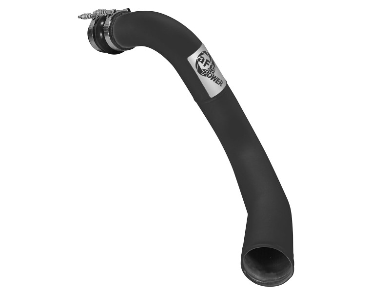 BladeRunner 3 IN Aluminum Hot Charge Pipe Black