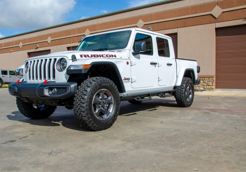 N-Fab Predator Pro Step System 2019 Jeep Wrangler JT 4DR Truck Full Length - Tex. Black thumbnail 8