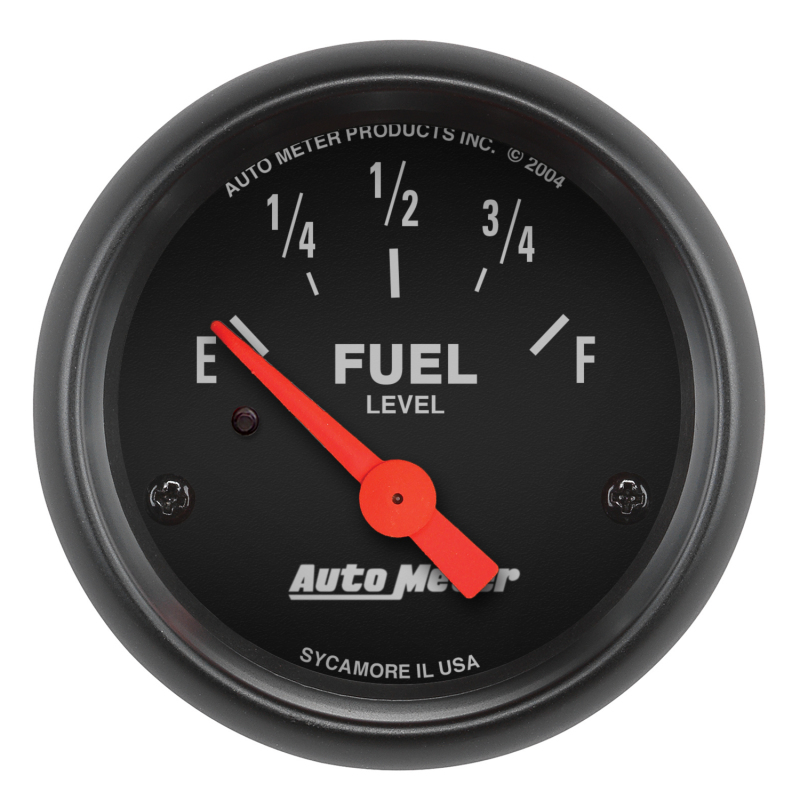 Autometer Z Series 52mm 0 Empty / 30 Full Fuel Level Gauge thumbnail 4