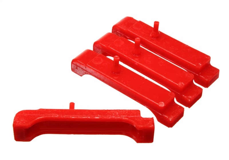 ES Radiator Isolators - Red