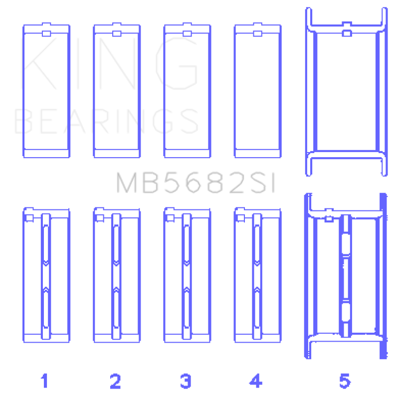 KING Performance Main Bearings