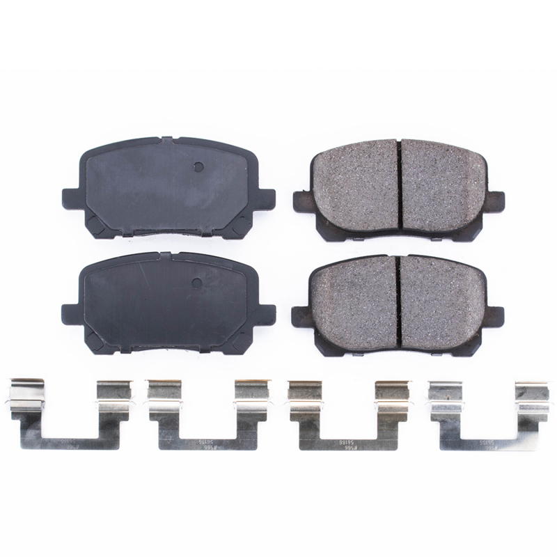 Power Stop 03-08 Pontiac Vibe Front Z17 Evolution Ceramic Brake Pads w/Hardware thumbnail 7