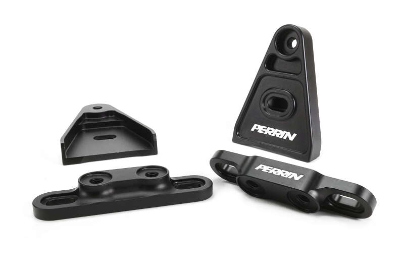 PERRIN 15+ Subaru WRX/STI High-Lift Hood Brackets (Black) thumbnail 5