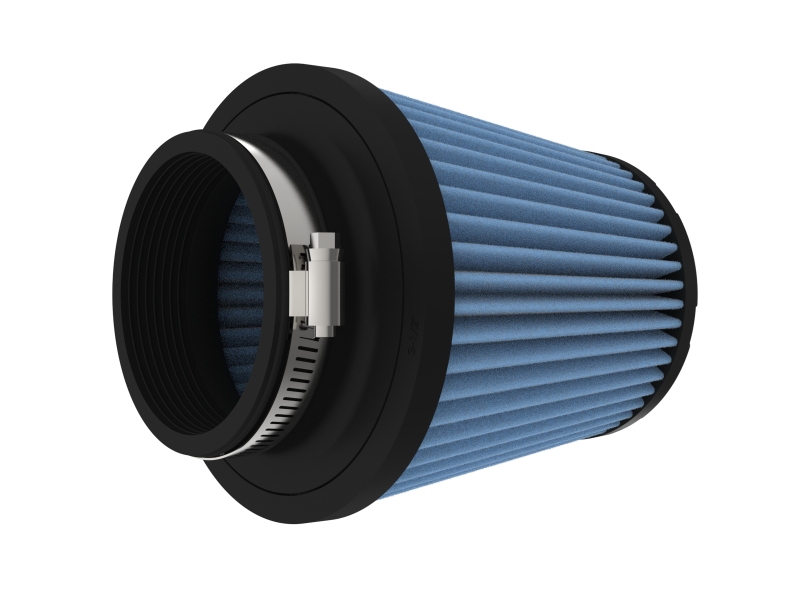 aFe POWER Universal Clamp-On Air Filter w/ D2 Dura-Dry Media - 3-1/2in F x 6in B x 4-3/4in T x 6in H thumbnail 5