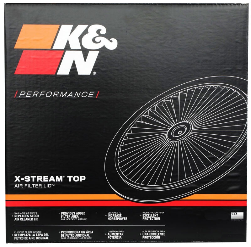 K&N X-Stream Top Filter X-Stream 14in OD - Red thumbnail 3
