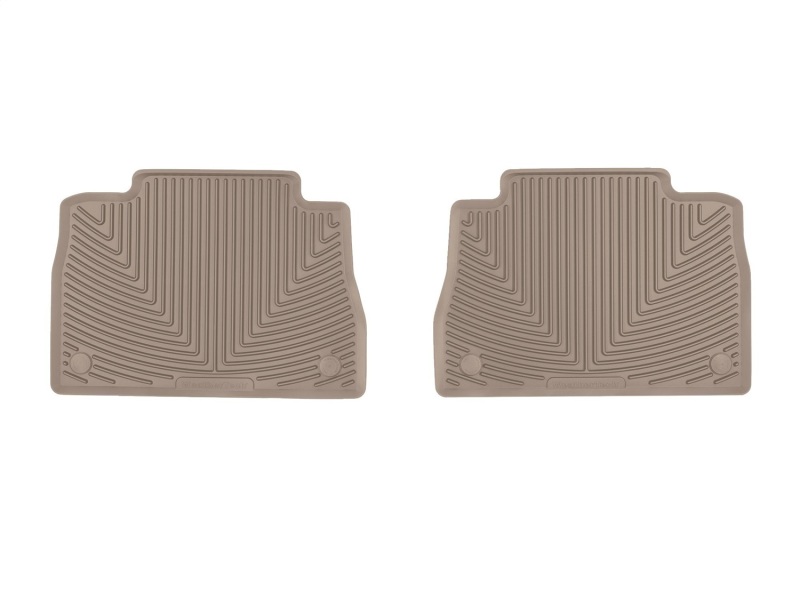 WT Rubber Mats - Rear - Tan