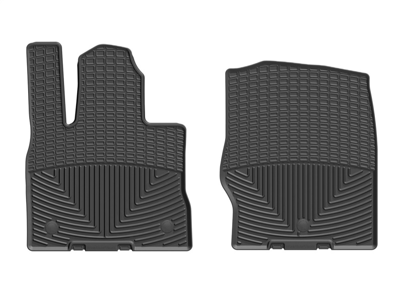 WT Rubber Mats - Front - Blk