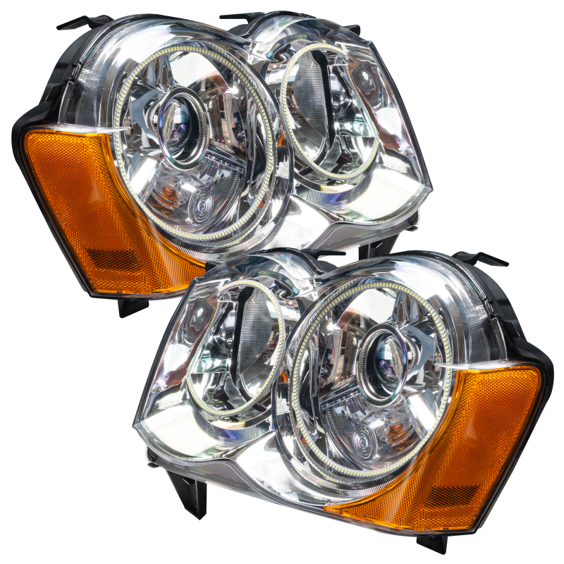 Oracle 08-10 Jeep Grand Cherokee SMD HL - HID - ColorSHIFT thumbnail 2