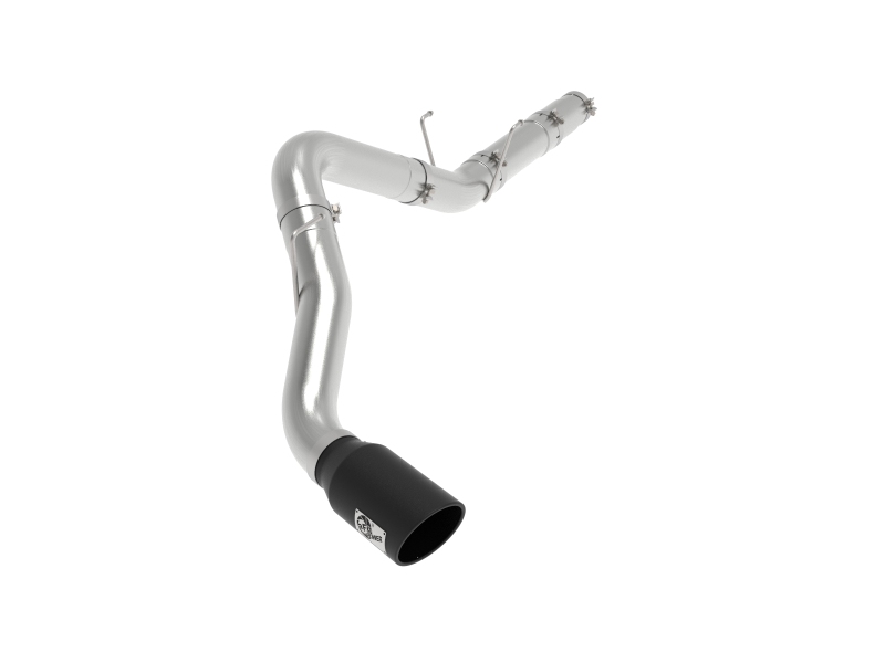 aFe ATLAS 5in DPF-Back Alum Steel Exhaust System w/ Black Tip 19-20 Ram Diesel Trucks L6-6.7L (td) thumbnail 2