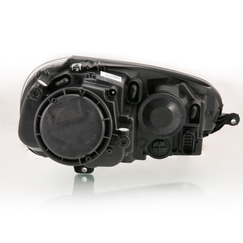 ANZO 2006-2009 Volkswagen Us Rabbit Crystal Headlight Black (Halogen Only) thumbnail 8