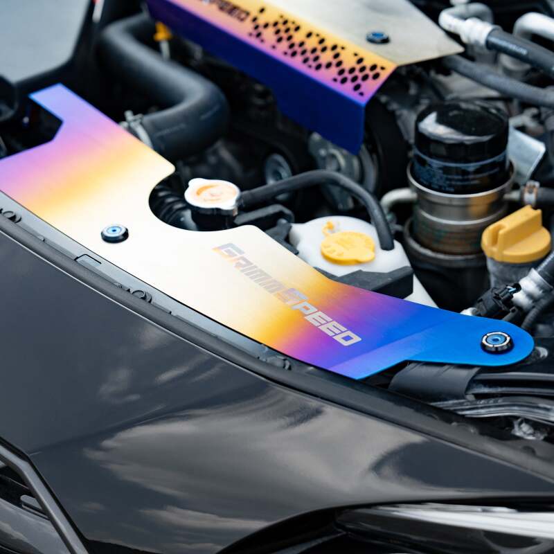 GrimmSpeed 2022+ Subaru WRX Radiator Shroud Kit - Titanium thumbnail 5