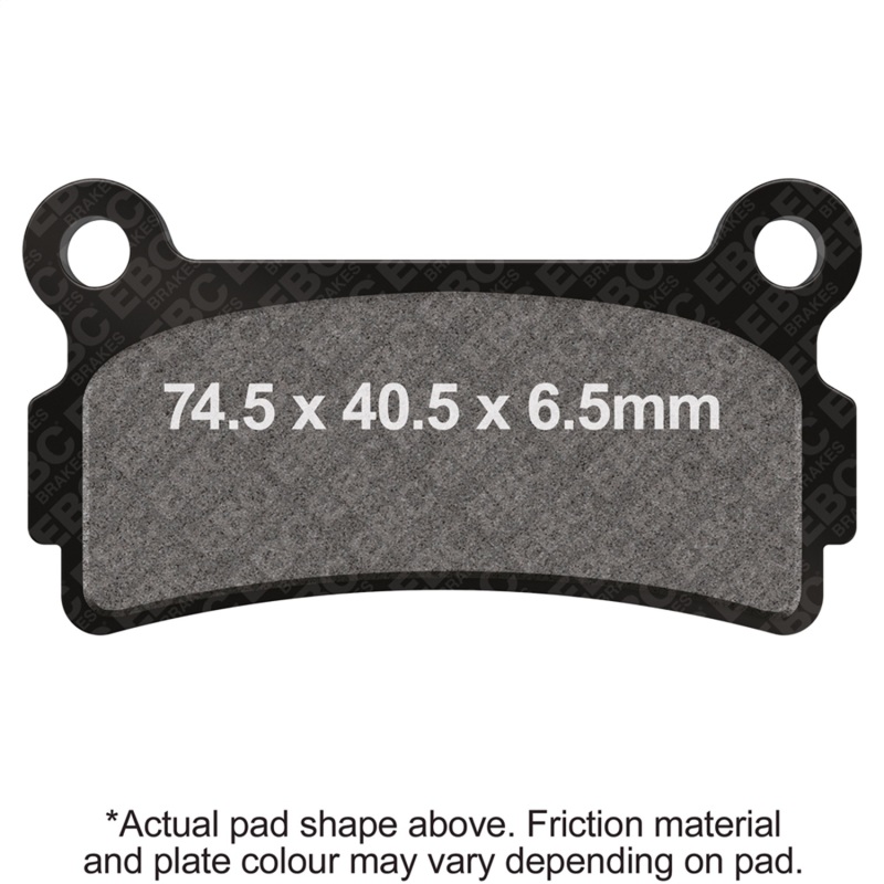 EBC 89-92 Beta TR34 260 Zero Rear Left FA-SFA-TT-X Brake Pads