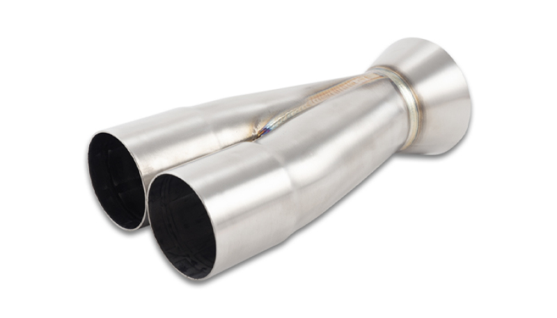Vibrant 2-1 Merge Collector 2.00in Inlet I.D. x 3.00in Outlet O.D. 8.25in Overall Length
2IN1COLL-2"IDx3"OD
Exhaust Collector