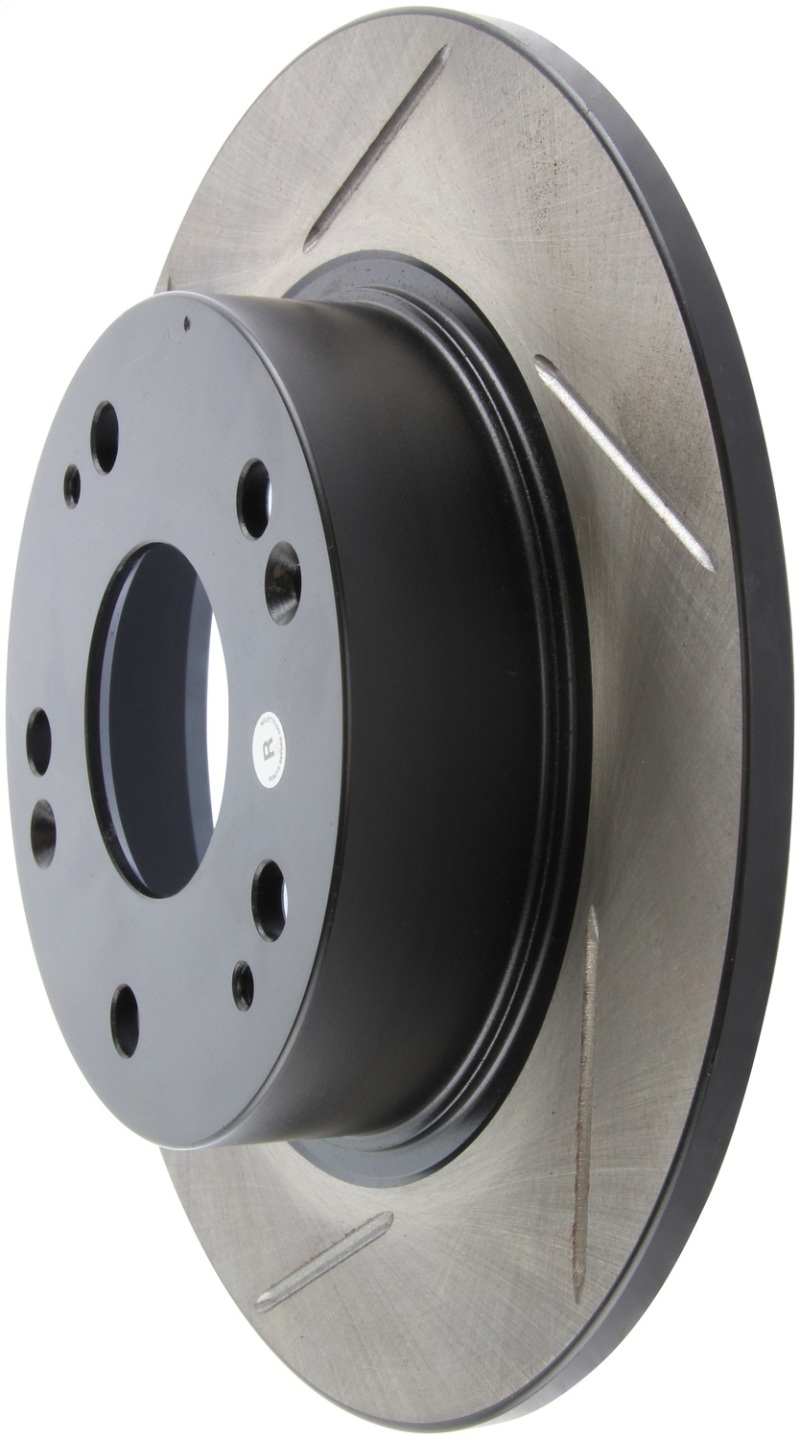 StopTech Power Slot 04-08 Acura TSX / 03-07 Honda Accord V6 Coupe Slotted Rear Right Rotor thumbnail 4