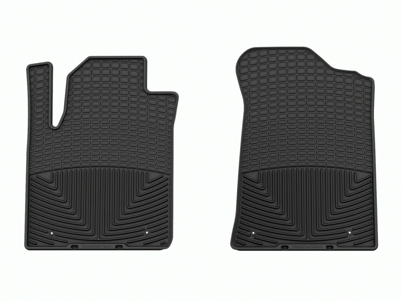 WT Rubber Mats - Front - Blk