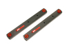 BMR 64-72 A-Body Non-Adj. Boxed Lower Control Arms (Polyurethane) - Black Hammertone thumbnail 3