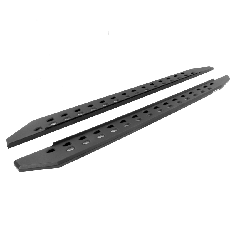 Go Rhino 09-14 Dodge Ram 1500 QC 4DR RB20 Slim Running Boards Kit (Incl. Brackets) - Tex. Blk (1x gor6941066, 1x gor69400080SPC) thumbnail 4