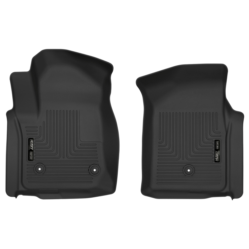 Husky Liners 19-21 GM Silverado/Sierra 1500/2500HD/3500HD X-Act Contour Front Floor Liners thumbnail 2