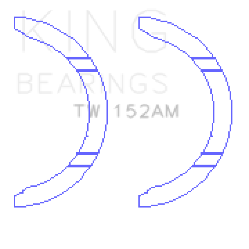 King Engine Bearings Honda F22A1/F22B1/F22B2/F22B6/F22A6/H22A1/H23A1 Thrust Washer Set thumbnail 3