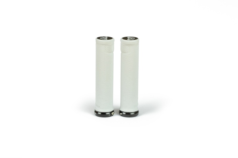 Renthal Cycle Single Collar Lock-On Ultrasoft - White