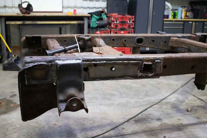 Rustbuster Rear Frame Section Left Side