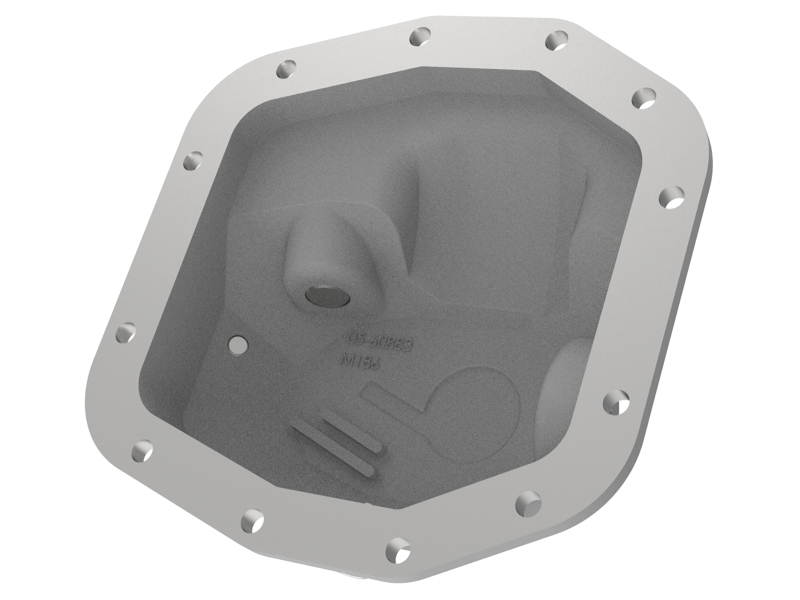 aFe Street Series Front Differential Cover Raw 2018+ Jeep Wrangler (JL) V6 3.6L (Dana M186) thumbnail 7