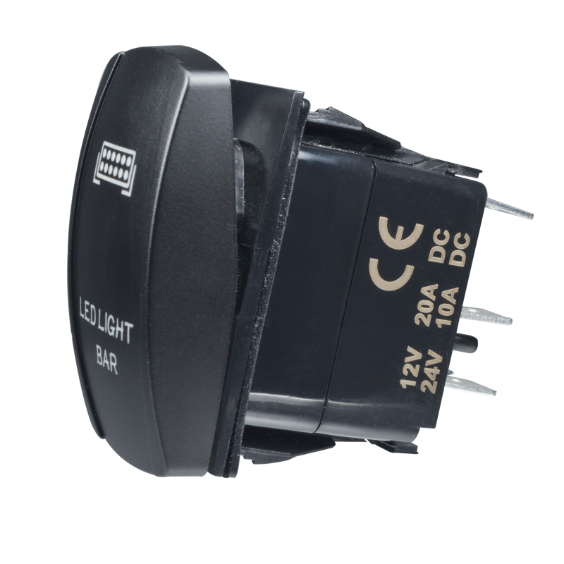 Oracle LED Light Bar Deluxe Rocker Switch - Black thumbnail 4