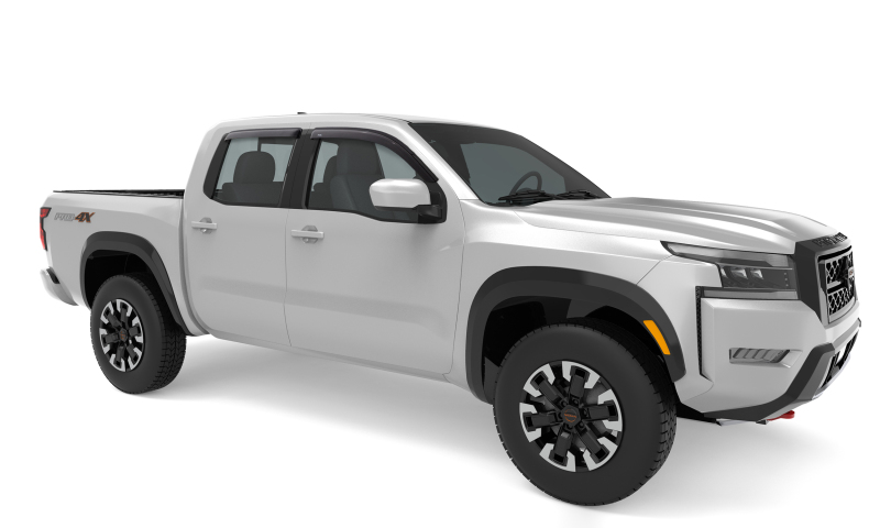 AVS 2022 Nissan Frontier (Crewcab Pickup) Ventvisor Outside Mount Window Deflectors 4pc - Smoke thumbnail 7