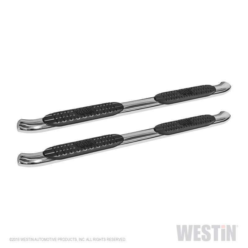 Westin 2015-2018 Ford F-150 SuperCrew PRO TRAXX 4 Oval Nerf Step Bars - SS thumbnail 2