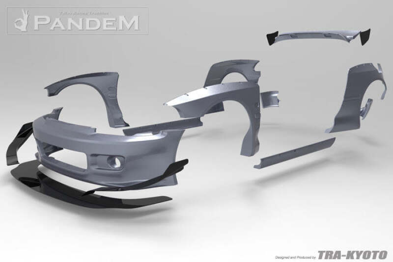 GReddy 92-95 Honda Civic Rocket Bunny Full Wide-Body Aero Kit thumbnail 6