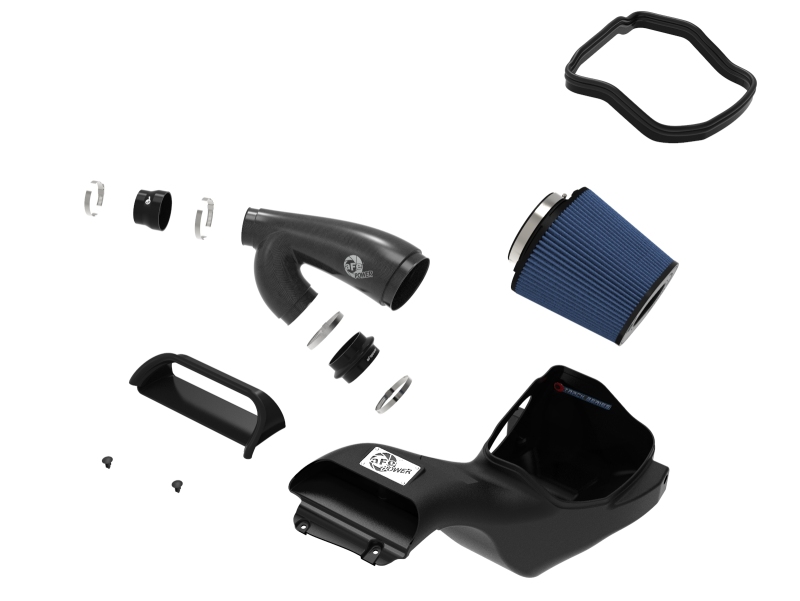 aFe 17-20 Ford F-150/Raptor Track Series Carbon Fiber Cold Air Intake System With Pro 5R Filters thumbnail 5