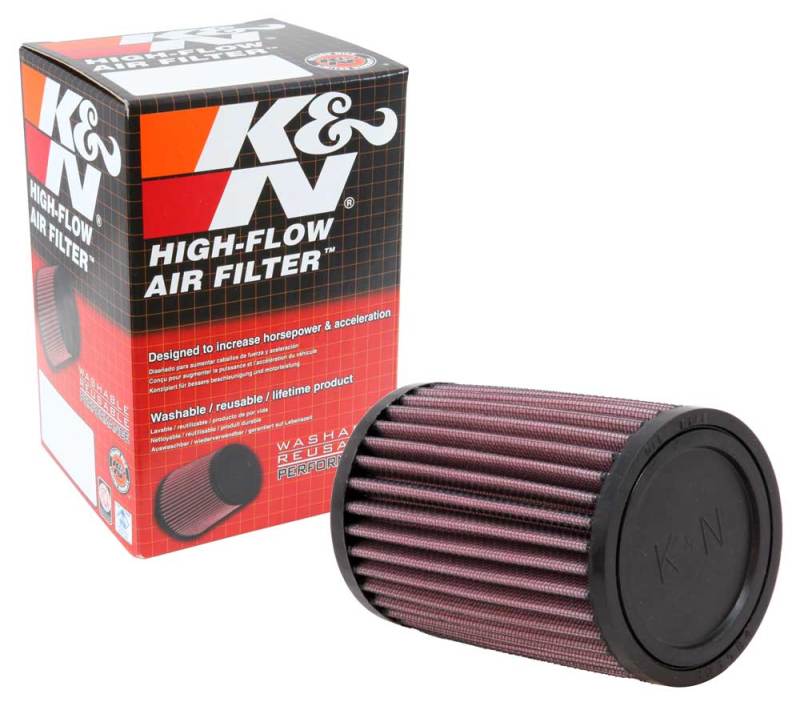 K&N Filter Universal Rubber Filter - Round Straight 3.5in Base OD x 3.5in Top OD x 5in H thumbnail 2
