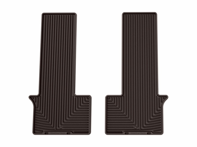 WT Rubber Mats - Rear - Cocoa