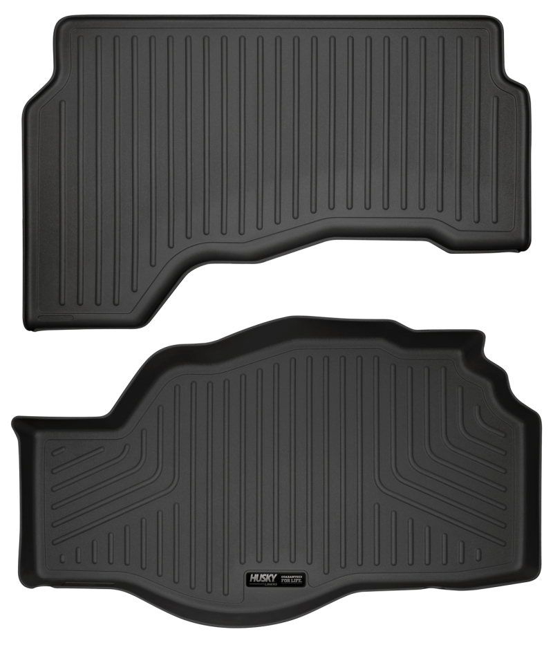 Husky Liners 2013-2016 Ford Fusion S Hybrid /SE Hybrid WeatherBeater Black Trunk Liner thumbnail 4