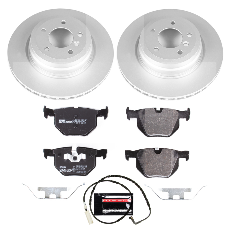 Power Stop 2006 BMW 330i Rear Euro-Stop Brake Kit thumbnail 2
