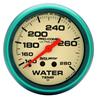 AutoMeter Gauge Wtemp 2-5/8in. 140-280 Deg. F Liq Filled Mech 4ft. Glow In Dark Ultra-Nite thumbnail 8