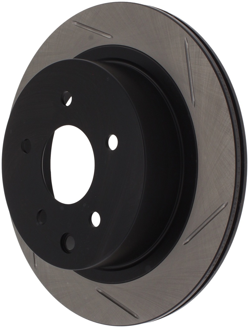 StopTech Power Slot 03-05 350Z / 03-04 G35 / 03-05 G35X SportStop Slotted Rear Left Rotor thumbnail 4