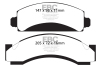 EBC Greenstuff Brake Pad Sets