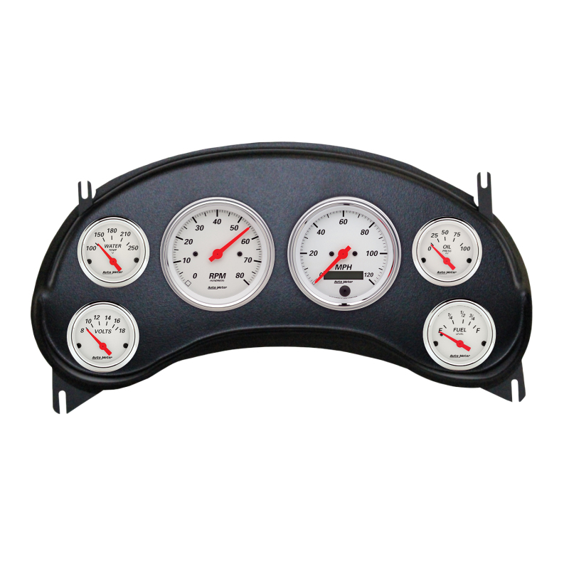 AM Arctic White Gauges