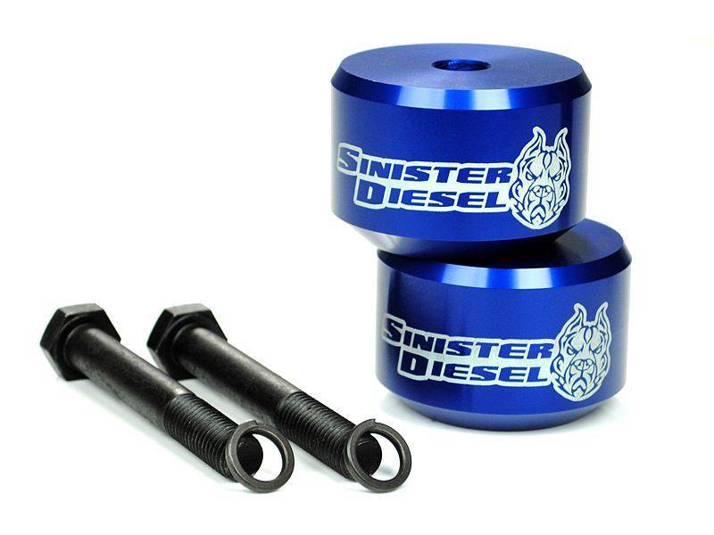 Sinister Diesel 05-10 Ford F250/350 Blue (4wd Only) Leveling Kit thumbnail 3