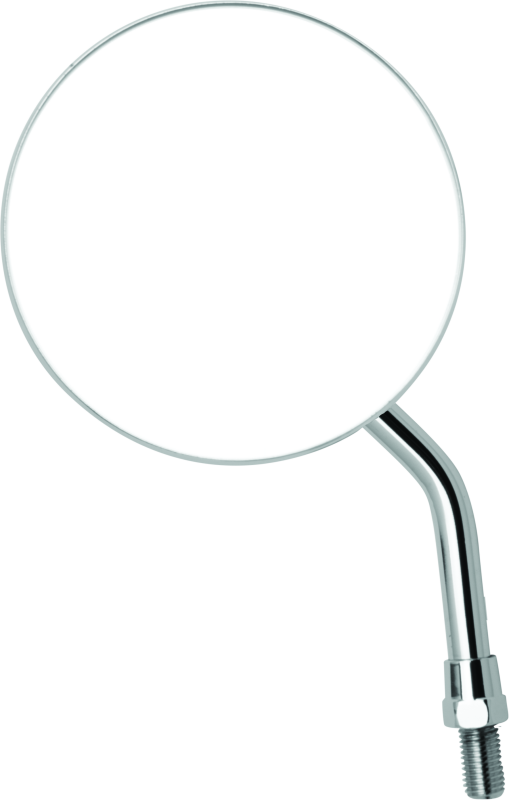 BikeMaster 4in Adjustable Round Mirror 10mm - Each - Chrome thumbnail 6
