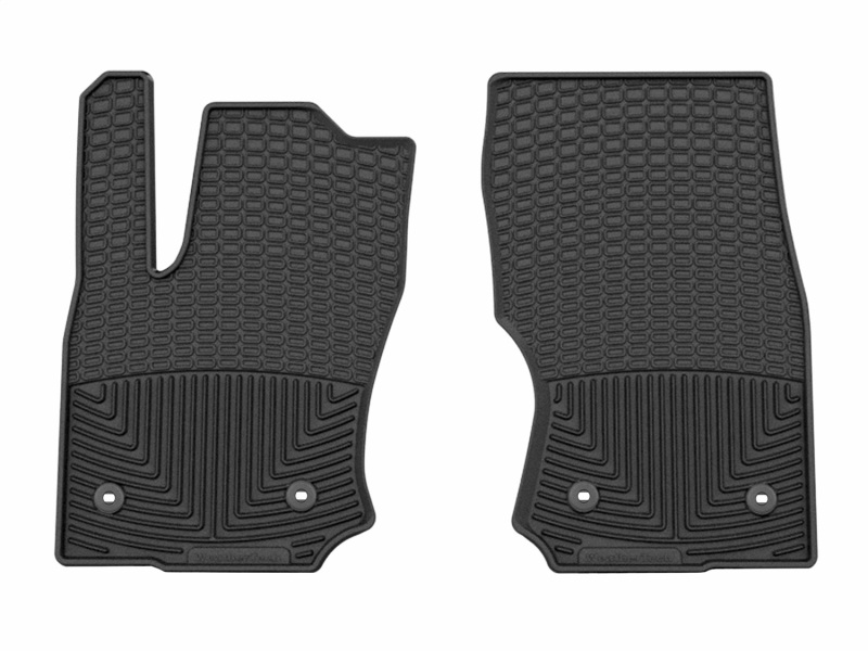 WT Rubber Mats - Front - Blk