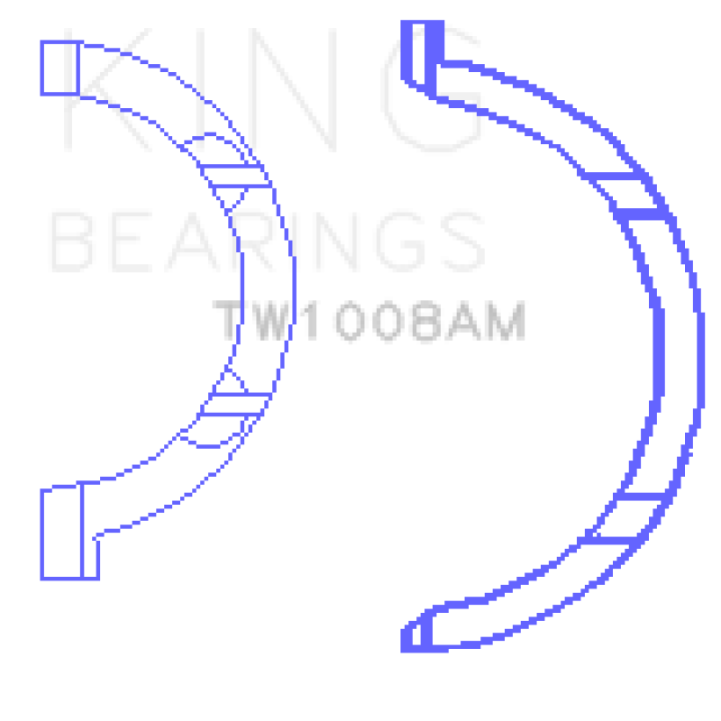 King Engine Bearings Nissan QR25DE DOHC 16 Valve Thrust Washer Set thumbnail 4