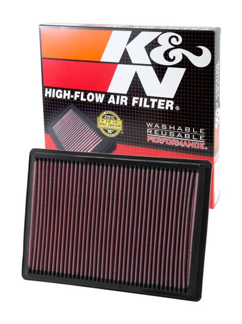 K&N 04-10 Chrysler 300/300C / 06-09 Dodge Charger / 05-08 Magnum / 08-10 Challenger Drop In Air Filt thumbnail 4