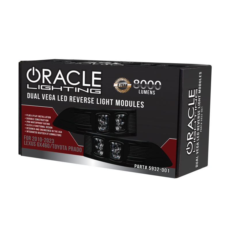 Oracle 14-23 Lexus GX460 Dual VEGA LED Reverse Light Modules thumbnail 9